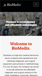 Mobile Screenshot of biomedixdevices.com